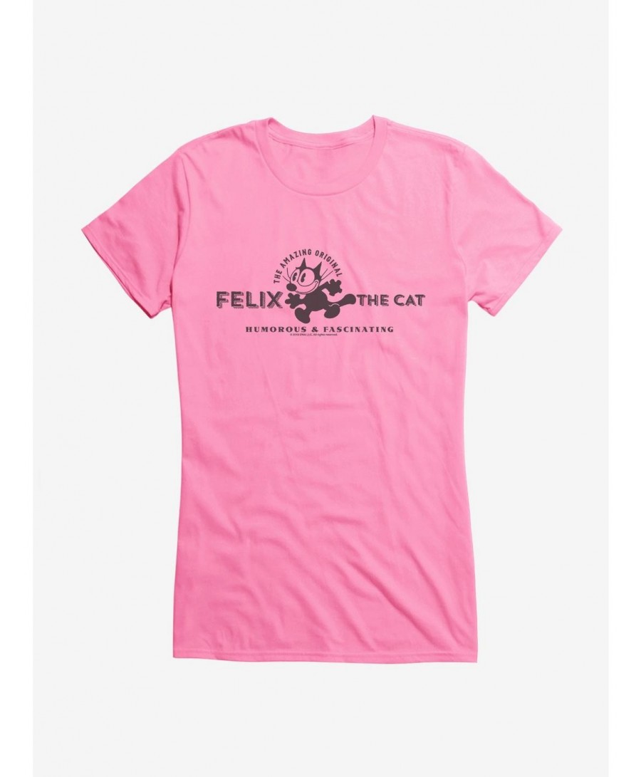 Bestselling Felix The Cat Humorous & Fascinating Girls T-Shirt $9.36 T-Shirts