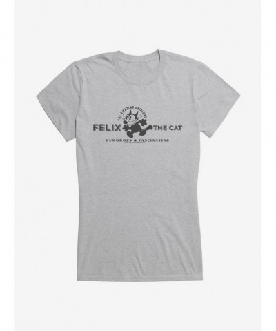 Bestselling Felix The Cat Humorous & Fascinating Girls T-Shirt $9.36 T-Shirts