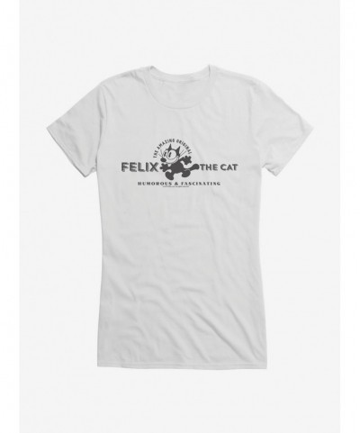 Bestselling Felix The Cat Humorous & Fascinating Girls T-Shirt $9.36 T-Shirts