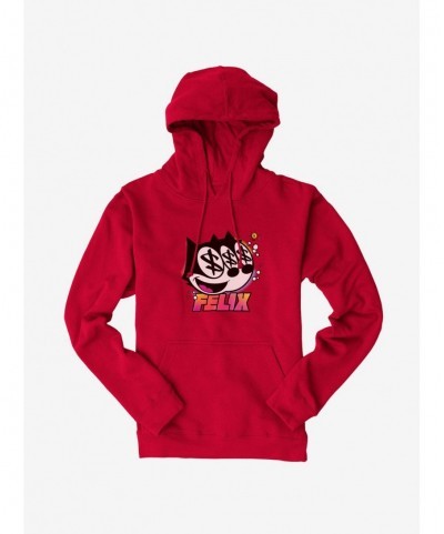 Trendy Felix The Cat Dollar Signs Hoodie $14.37 Hoodies