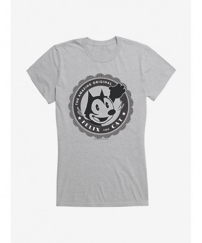 Absolute Discount Felix The Cat Original Logo Girls T-Shirt $8.17 T-Shirts