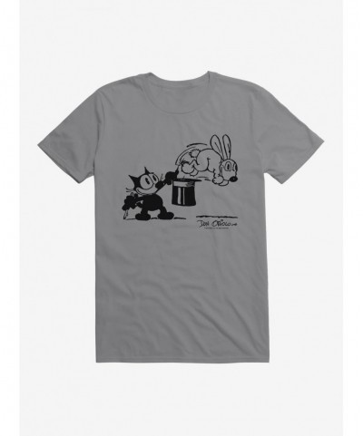 Flash Sale Felix The Cat Bunny Hat Trick T-Shirt $9.37 T-Shirts