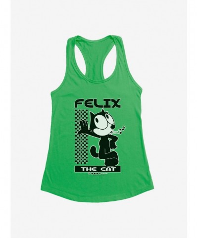 Pre-sale Felix The Cat Whistling Girls Tank $8.37 Tanks