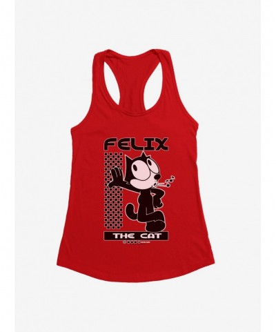 Pre-sale Felix The Cat Whistling Girls Tank $8.37 Tanks