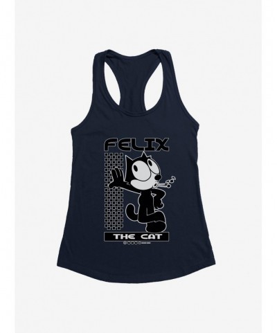 Pre-sale Felix The Cat Whistling Girls Tank $8.37 Tanks