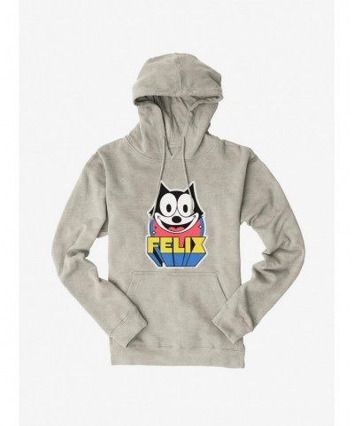 Big Sale Felix The Cat 3D Block Text Hoodie $12.57 Hoodies