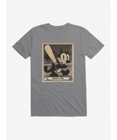 Flash Sale Felix The Cat Baseball Card T-Shirt $8.03 T-Shirts