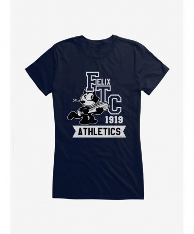 Sale Item Felix The Cat 1919 Athletics Girls T-Shirt $9.56 T-Shirts