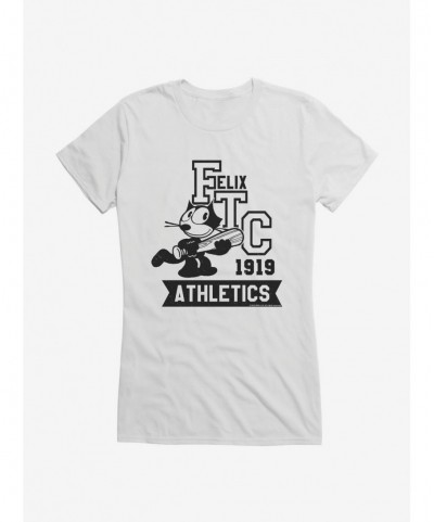 Sale Item Felix The Cat 1919 Athletics Girls T-Shirt $9.56 T-Shirts