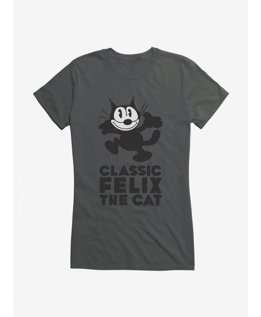 Best Deal Felix The Cat Bold Classic Felix Girls T-Shirt $7.97 T-Shirts