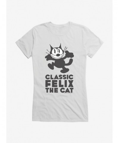 Best Deal Felix The Cat Bold Classic Felix Girls T-Shirt $7.97 T-Shirts