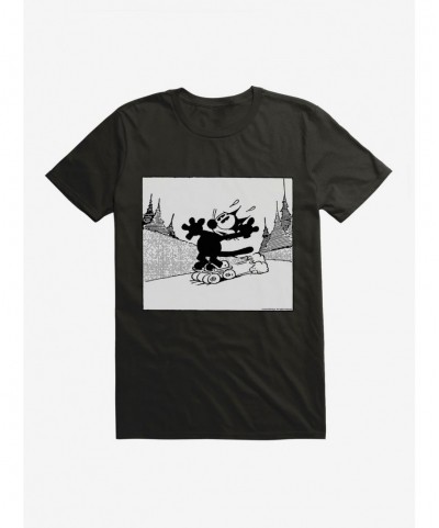 Wholesale Felix The Cat Rollerskating T-Shirt $6.88 T-Shirts