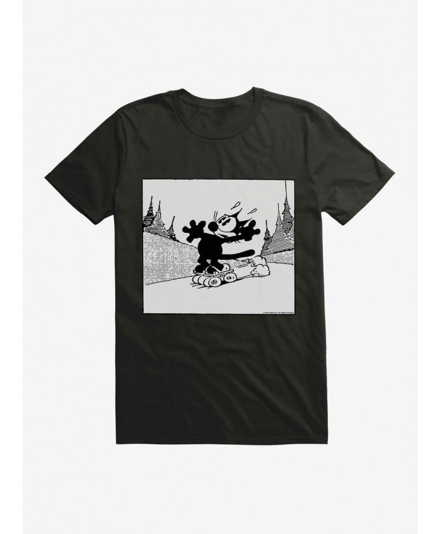 Wholesale Felix The Cat Rollerskating T-Shirt $6.88 T-Shirts