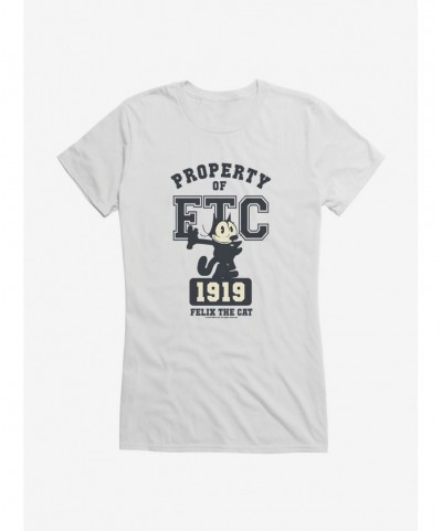 Exclusive Felix The Cat Property of FTC 1919 Girls T-Shirt $7.97 T-Shirts