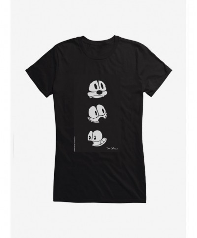 Limited Time Special Felix The Cat Faces Girls T-Shirt $6.57 T-Shirts