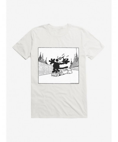 Wholesale Felix The Cat Rollerskating T-Shirt $6.88 T-Shirts