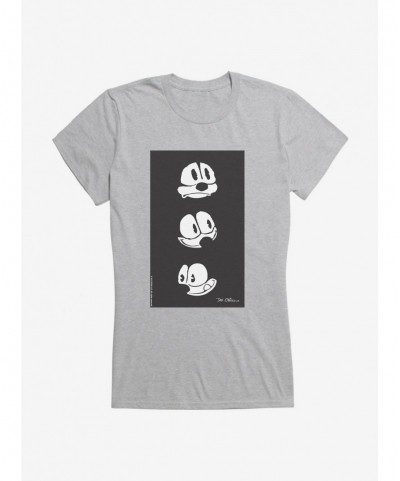 Limited Time Special Felix The Cat Faces Girls T-Shirt $6.57 T-Shirts