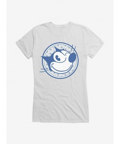 Best Deal Felix The Cat Face Circle Logo Girls T-Shirt $6.18 T-Shirts