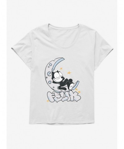 Discount Felix The Cat Sweet Dreams Girls T-Shirt Plus Size $9.02 T-Shirts