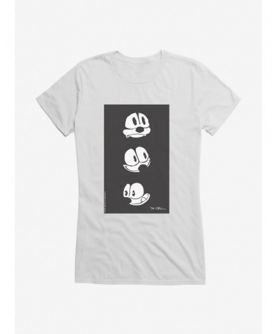 Limited Time Special Felix The Cat Faces Girls T-Shirt $6.57 T-Shirts