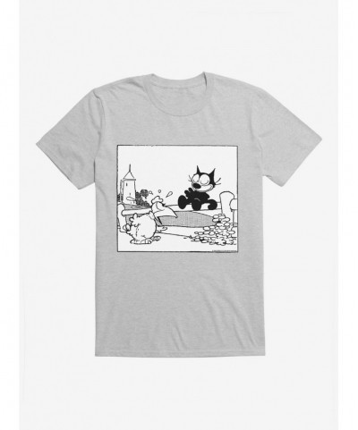 Bestselling Felix The Cat Suprised Rooster T-Shirt $7.46 T-Shirts