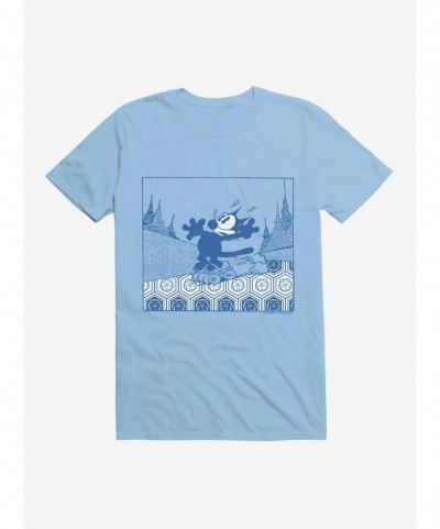 Pre-sale Discount Felix The Cat Skateboarding T-Shirt $6.88 T-Shirts