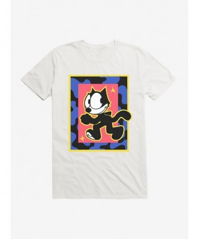 Hot Selling Felix The Cat Superstar Walk T-Shirt $8.99 T-Shirts