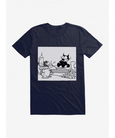 Bestselling Felix The Cat Suprised Rooster T-Shirt $7.46 T-Shirts