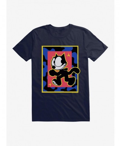 Hot Selling Felix The Cat Superstar Walk T-Shirt $8.99 T-Shirts