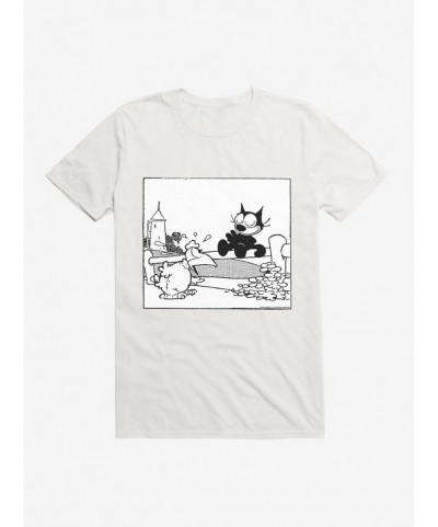 Bestselling Felix The Cat Suprised Rooster T-Shirt $7.46 T-Shirts