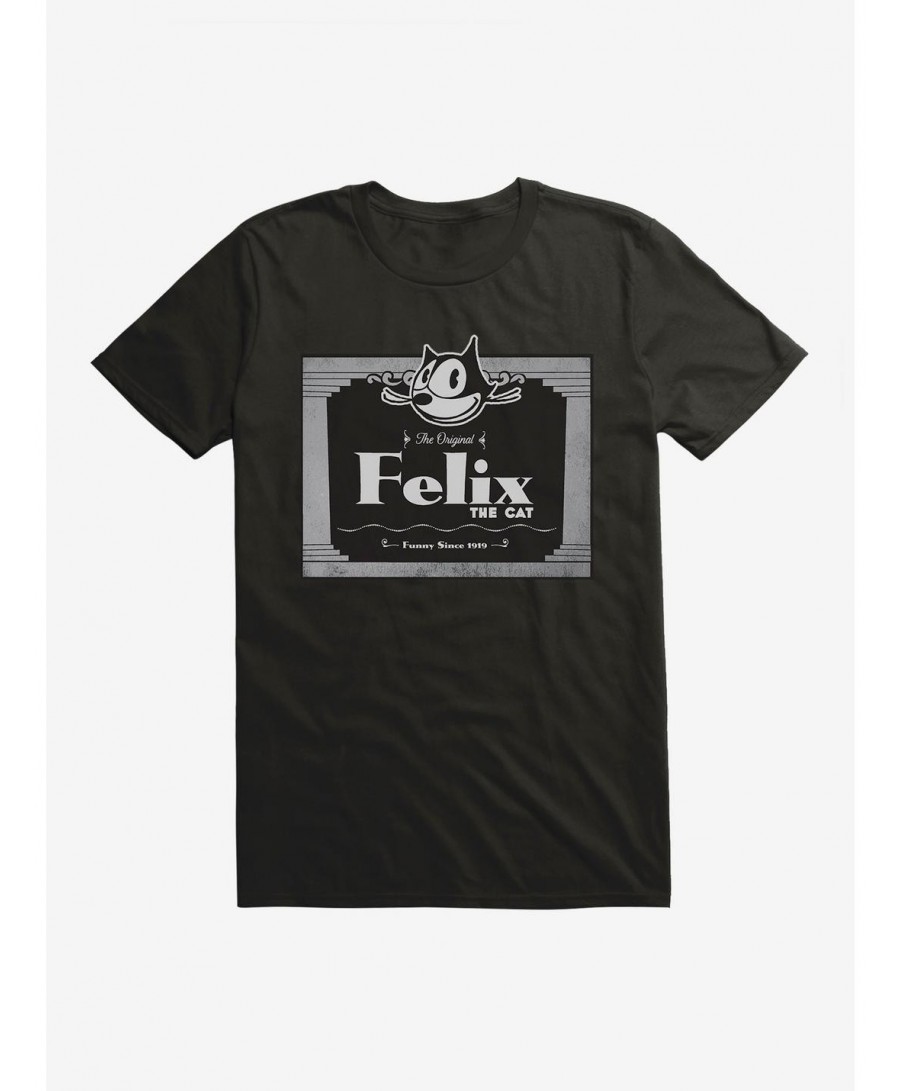 Limited Time Special Felix The Cat The Original Movie Cat T-Shirt $8.22 T-Shirts