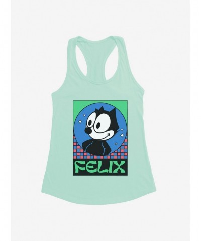 Seasonal Sale Felix The Cat Diamond Stars Girls Tank $8.37 Tanks