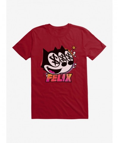 Special Felix The Cat Dollar Signs T-Shirt $8.41 T-Shirts