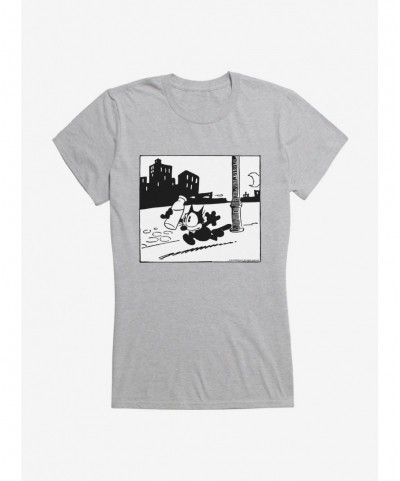 Low Price Felix The Cat Got The Milk Girls T-Shirt $7.57 T-Shirts