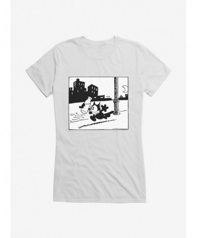 Low Price Felix The Cat Got The Milk Girls T-Shirt $7.57 T-Shirts