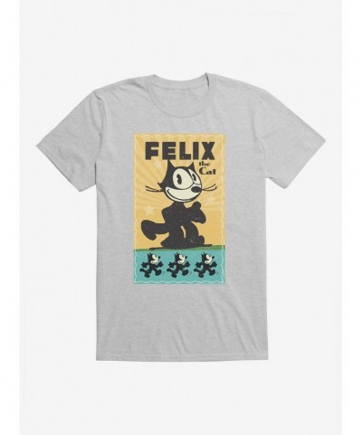 Sale Item Felix The Cat Running Felix Poster T-Shirt $8.41 T-Shirts