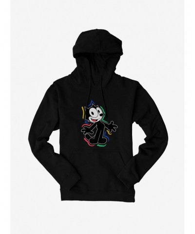 Best Deal Felix The Cat 90s Highlights Hoodie $14.73 Hoodies