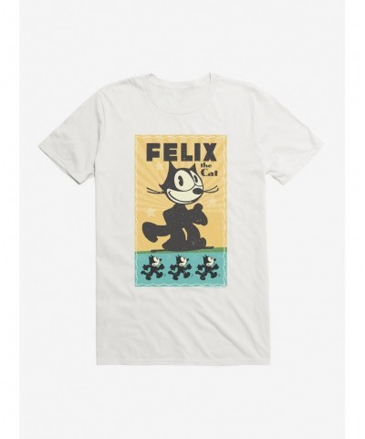 Sale Item Felix The Cat Running Felix Poster T-Shirt $8.41 T-Shirts