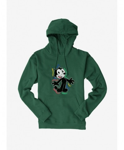 Best Deal Felix The Cat 90s Highlights Hoodie $14.73 Hoodies