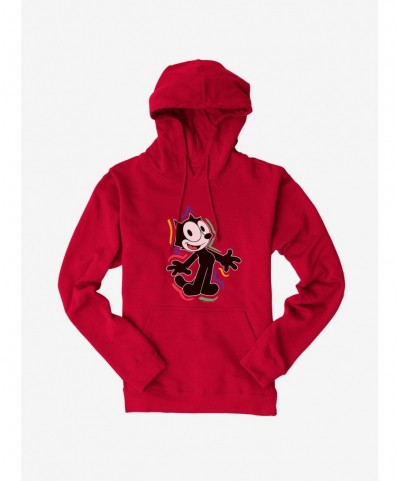 Best Deal Felix The Cat 90s Highlights Hoodie $14.73 Hoodies