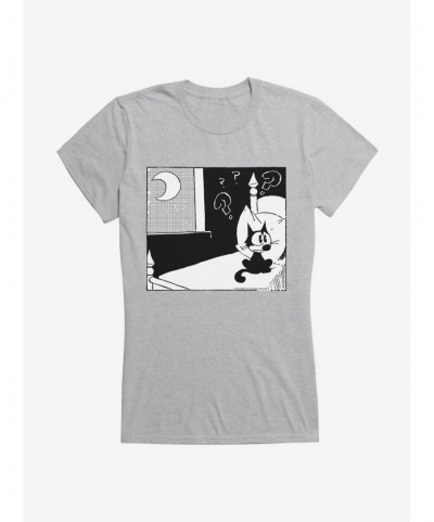 Huge Discount Felix The Cat Confused Of The Dark Girls T-Shirt $7.77 T-Shirts