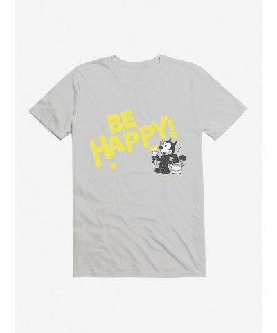 Special Felix The Cat Be Happy! Paint T-Shirt $6.69 T-Shirts