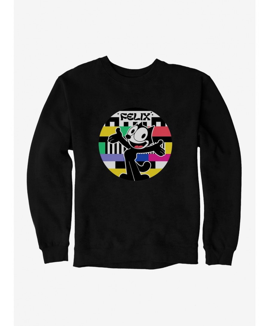 Seasonal Sale Felix The Cat 90s Graphic Sweatshirt $8.86 Sweatshirts