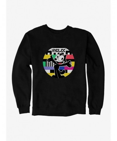 Seasonal Sale Felix The Cat 90s Graphic Sweatshirt $8.86 Sweatshirts