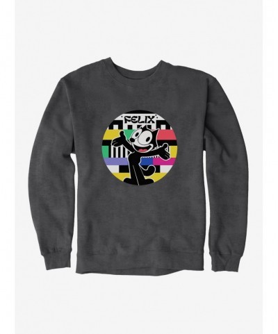 Seasonal Sale Felix The Cat 90s Graphic Sweatshirt $8.86 Sweatshirts