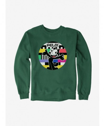 Seasonal Sale Felix The Cat 90s Graphic Sweatshirt $8.86 Sweatshirts