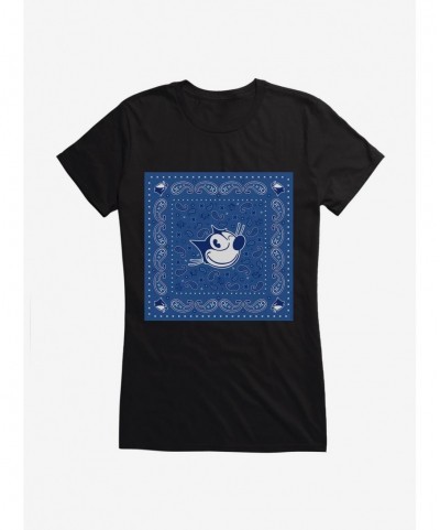 Best Deal Felix The Cat Bandana Girls T-Shirt $8.96 T-Shirts