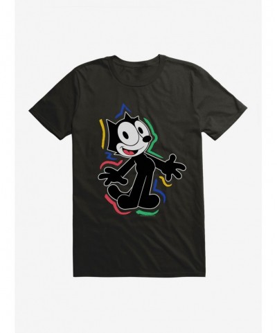 Clearance Felix The Cat 90s Highlights T-Shirt $6.12 T-Shirts