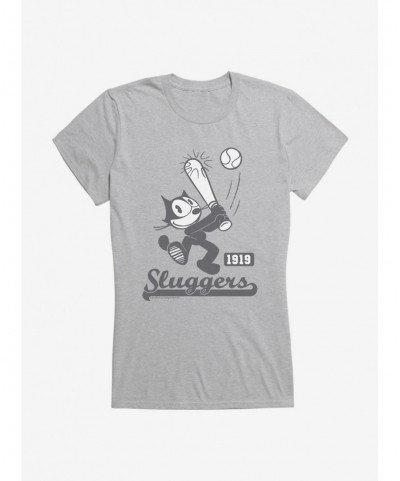 Value for Money Felix The Cat Sluggers 1919 Baseball Girls T-Shirt $8.17 T-Shirts