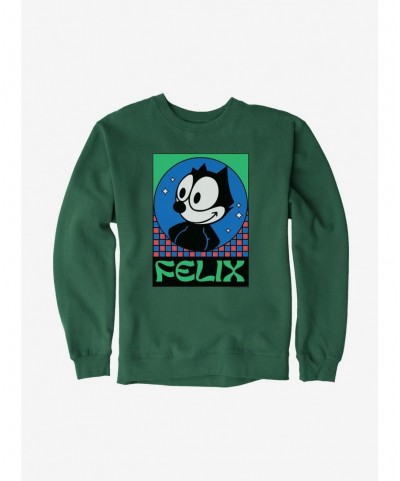 Clearance Felix The Cat Diamond Stars Sweatshirt $14.76 Sweatshirts